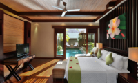 Le Jardin Villas Bedroom with Pool View | Seminyak, Bali
