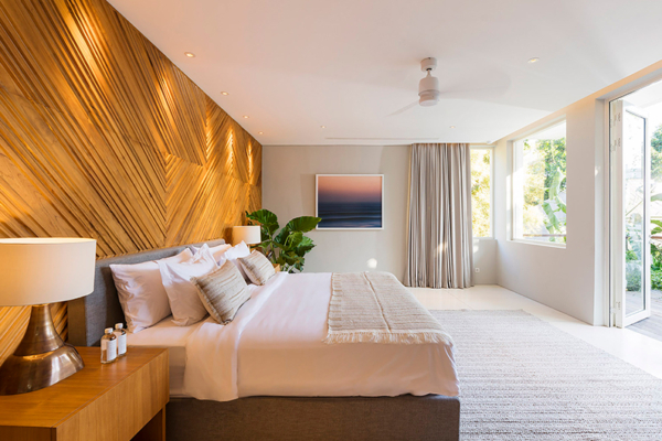 Noku Beach House Bedroom with Lamps | Seminyak, Bali Noku Beach House Bedroom with Lamps | Seminyak, Bali