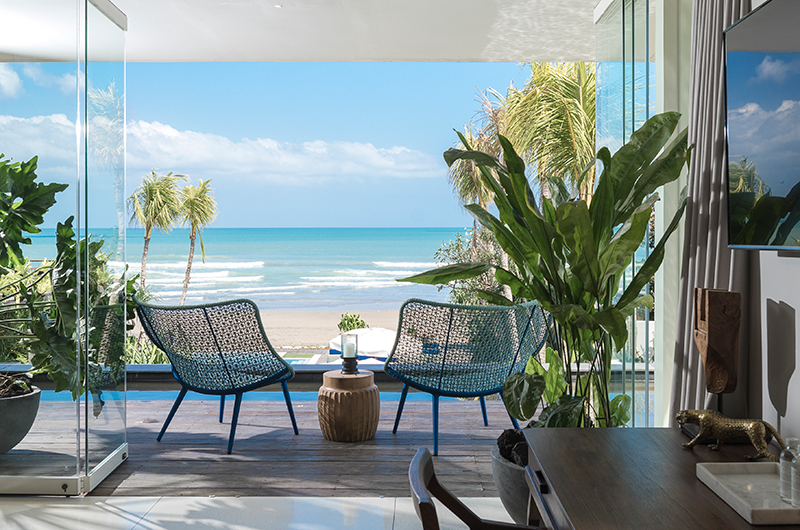 Noku Beach House Bedroom Two Balcony View | Seminyak, Bali