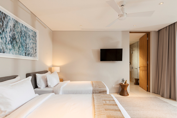 Noku Beach House Bedroom Four with Twin Beds | Seminyak, Bali Noku Beach House Bedroom Four with Twin Beds | Seminyak, Bali