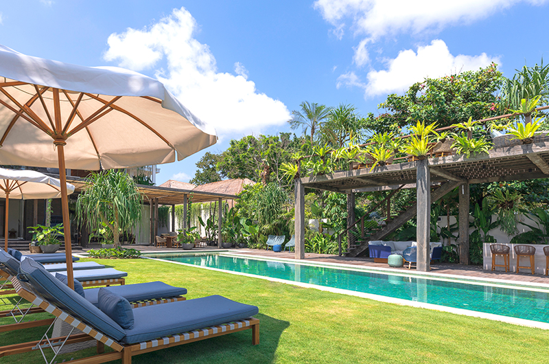 Noku Beach House Pool Side Sun Beds | Seminyak, Bali