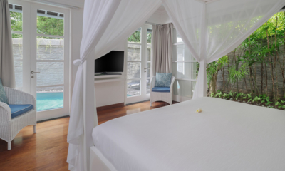 Peppers Seminyak Two Bedroom Pool Villa Bedroom with TV | Seminyak, Bali