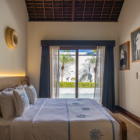 Saba Villas Bali Villa Arjuna Bedroom with Paintings | Canggu, Bali