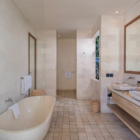 Saba Villas Bali Villa Arjuna En-Suite Bathroom with Bathtub | Canggu, Bali
