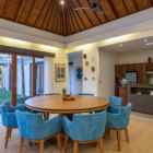 Saba Villas Bali Villa Bima Indoor Kitchen and Dining Area | Canggu, Bali