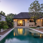Saba Villas Bali Villa Nakula Pool at Night | Canggu, Bali