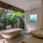 Saba Villas Bali Villa Nakula En-Suite Bathroom One with Bathtub | Canggu, Bali