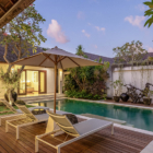 Saba Villas Bali Villa Sadewa Pool Side Loungers | Canggu, Bali