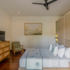 Saba Villas Bali Villa Sadewa Bedroom One with TV | Canggu, Bali