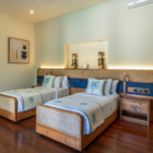Saba Villas Bali Villa Sadewa Bedroom Two with Twin Beds | Canggu, Bali