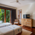 Saba Villas Bali Villa Yudhistira Bedroom Two with TV | Canggu, Bali