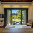 Saba Villas Bali Villa Yudhistira Bedroom One with Garden View | Canggu, Bali