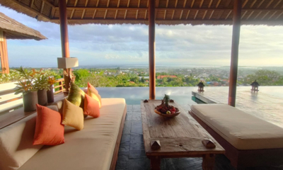 The Longhouse Pool Side Seating Area I Jimbaran, Bali