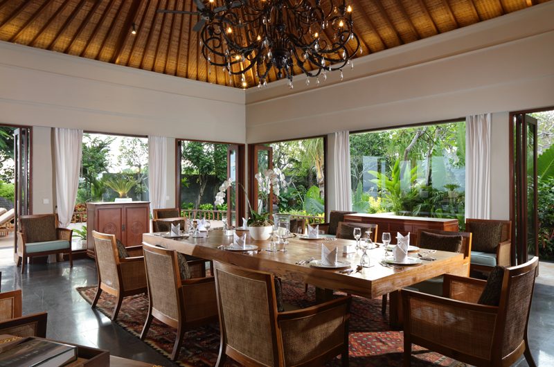 The Shanti Residence Indoor Dining Area | Nusa Dua, Bali