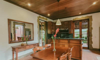 Villa Amaru Kitchen and Dining Area I Ubud, Bali