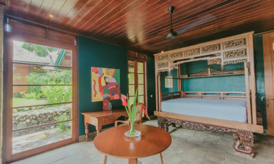 Villa Amaru Bedroom with Four Poster Bed I Ubud, Bali