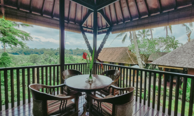 Villa Amaru Balcony with Seating Area I Ubud, Bali