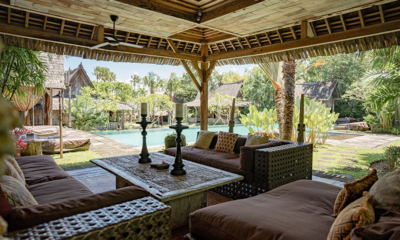 Villa Asli Living Area Two with Pool View I Seminyak, Bali