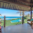 Villa Jagaditha Seating Area with Sea View | Canggu, Bali