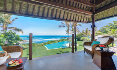 Villa Jagaditha Seating Area with Sea View | Canggu, Bali