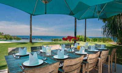 Villa Jagaditha Dining Area with Sea View | Canggu, Bali