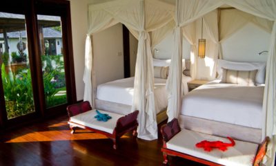 Villa Jagaditha Twim Bedroom with View | Canggu, Bali