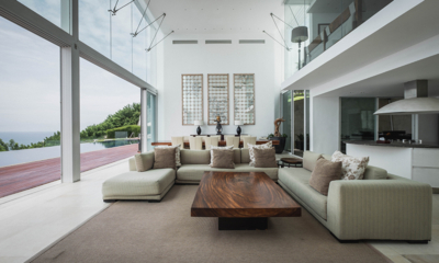 Villa Latitude Bali Living and Dining Area with Pool View | Uluwatu, Bali