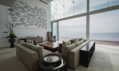 Villa Latitude Bali Living Area with Sea View | Uluwatu, Bali