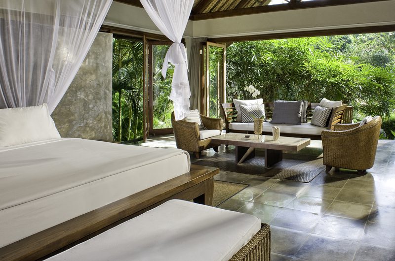 Villa Maya Retreat Bedroom with Sofa | Tabanan, Bali