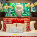 Villa Nalina Bedroom with Vase | Seminyak, Bali