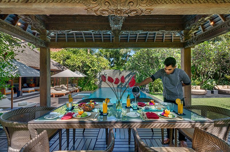 Villa Ramadewa Dining with Pool View | Seminyak, Bali