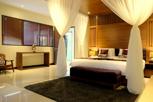 Villa Sally Three Bedroom Villa Master Bedroom | Canggu, Bali