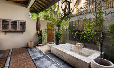 Villa Shambala Bathroom Two with Bathtub | Seminyak, Bali