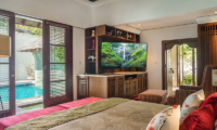 Villa Shinta Dewi Bedroom with TV | Seminyak, Bali