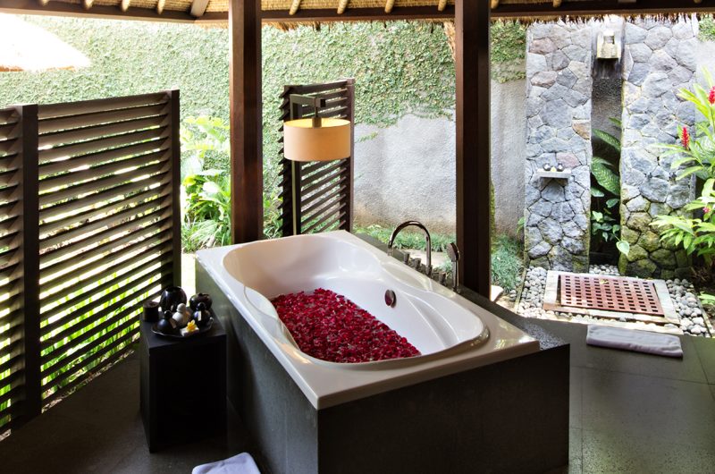 Kayumanis Ubud Romantic Bathtub Set Up | Ubud, Bali