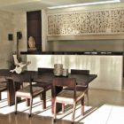 Nyaman Villas 2 Bedroom Pool Villa Indoor Dining Area | Seminyak, Bali