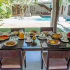Nyaman Villas 2 Bedroom Pool Villa Dining with Breakfast | Seminyak, Bali