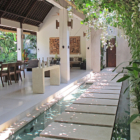 Nyaman Villas 4 Bedroom Pool Villa Indoor Living and Dining Area | Seminyak, Bali