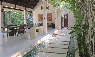 Nyaman Villas 4 Bedroom Pool Villa Indoor Living and Dining Area | Seminyak, Bali
