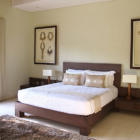 Nyaman Villas 4 Bedroom Pool Villa Bedroom with Side Lamps | Seminyak, Bali