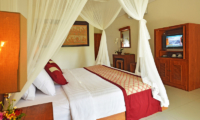 Pertiwi Resort and Spa Bedroom with TV | Ubud, Bali