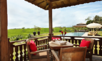 Tangguntiti Villa Dining with Pool View | Tabanan, Bali