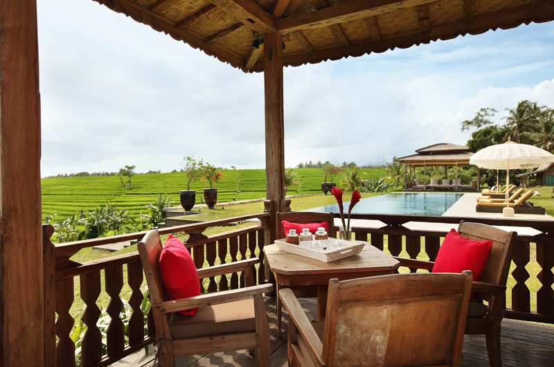 Tangguntiti Villa Dining with Pool View | Tabanan, Bali