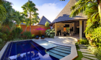The Kunja Living Area with Pool View | Seminyak, Bali