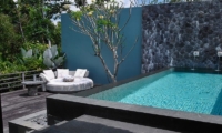 The Purist Villas Pool Side Seating | Ubud, Bali