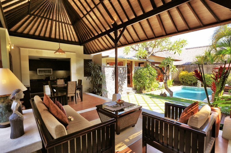 The Sanyas Suite Open Plan Living Area | Seminyak, Bali