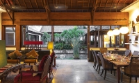 Villa Mako Open Plan Dining Area | Canggu, Bali