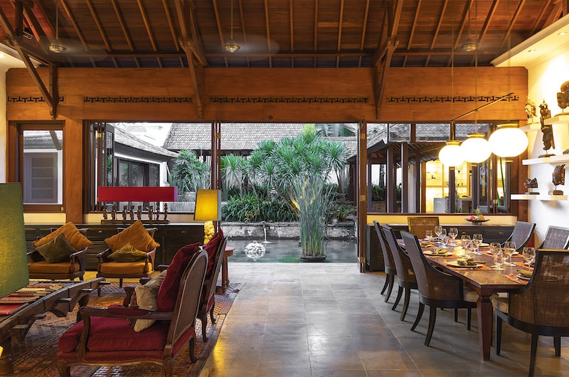 Villa Mako Open Plan Dining Area | Canggu, Bali