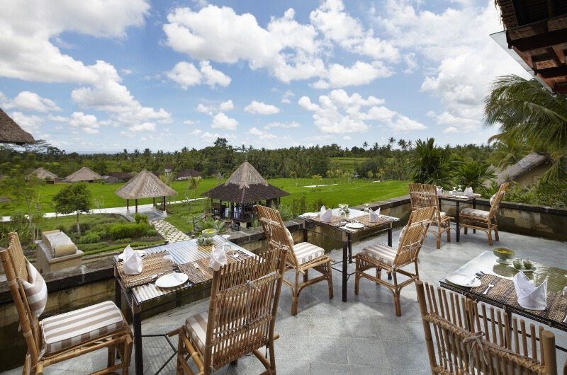 Wapa di Ume Ubud Rooftop Alfresco Dining Area | Ubud, Bali