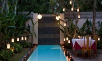 Bali Island Villas Pool Side Dining | Seminyak, Bali